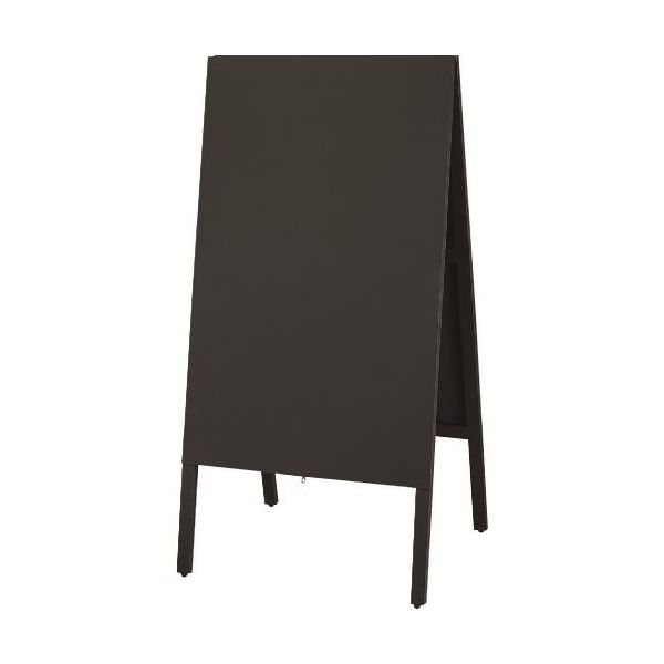 光 スタンド黒板 オールブラックタイプ TBD120-1 1台 225-0732（直送品）