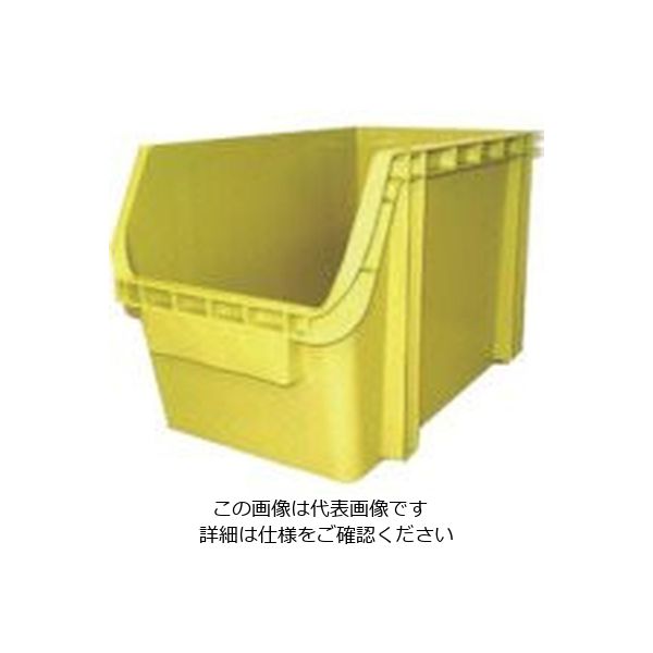 三菱ケミカル ヒシ T型コンテナ 黄緑 C-50T 1個 106-0502（直送品）