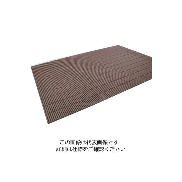 カーボーイ ジャバラマットスリム 小 ブラウン JM16 1枚 854-7995（直送品）