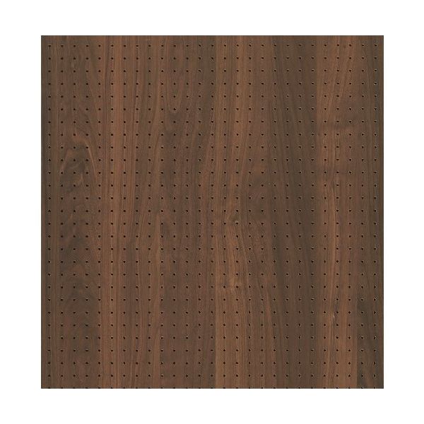 光 木調パンチングボードウッディ ダークブラウン 約600×450mm PGMBD46-4 1セット(5枚) 151-7180（直送品）