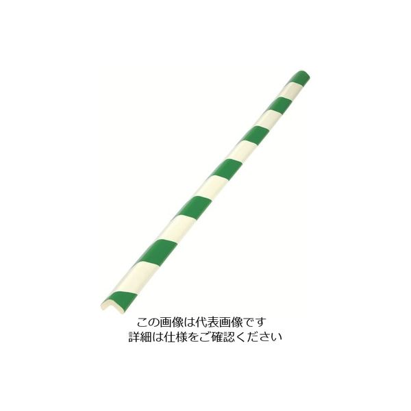 カーボーイ 安心クッション L字型900mm 小 グリーン/ホワイト AC102 1本 854-7754（直送品）