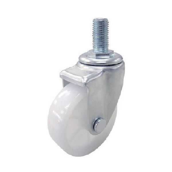 ねじ込み式 自在 キャスター ナイロン 車輪径100mm Jタイプ SJT型 ネジ寸法M16×40ピッチ2 SJT-100NB-M16-40（直送品）