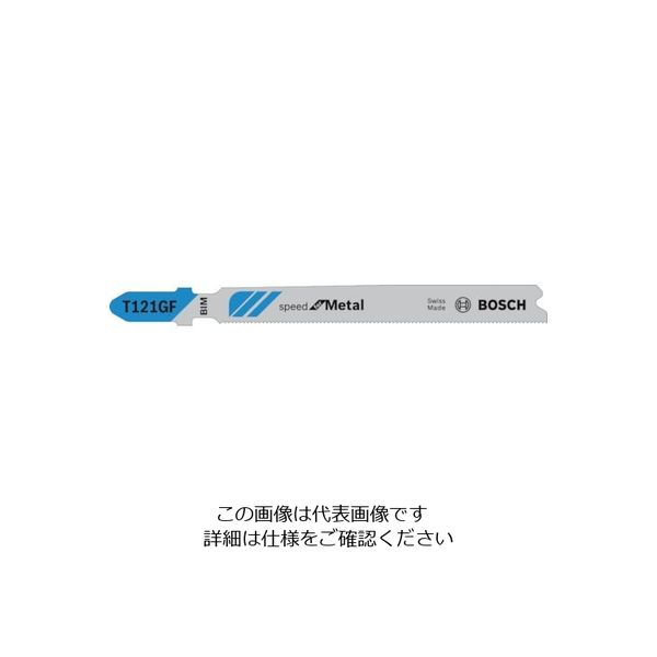 ボッシュ ジグソーブレード バイメタル 金属用 Tー121GF T-121GF/3 1パック(3本) 733-6527（直送品）