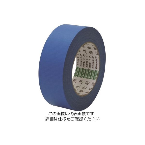 オカモト 床養生用PEクロス50mm 4165050 1セット(24巻) 222-5039（直送品）