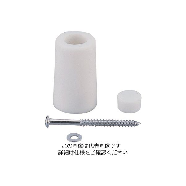 光 ゴムクッション戸当り白 バラタイプ40×25 B-GD-40-2 1セット(50個) 216-0652（直送品）