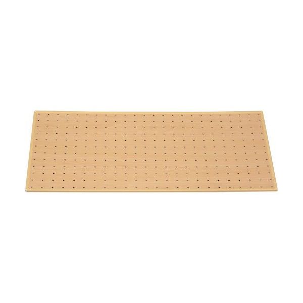 光 パンチングボード 木目 610×305×6.5mm PGBD306-3 1セット(5枚