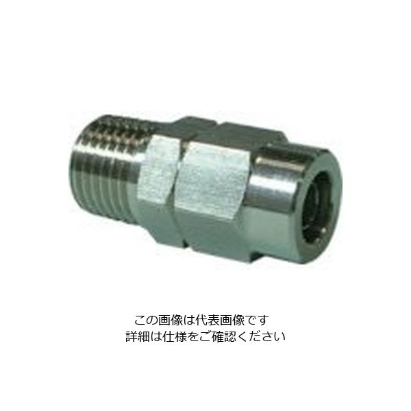 千代田通商 チヨダ SUS316メイルコネクタ 6mm・R3/8 HS-6-03M 1個 808-2988（直送品）