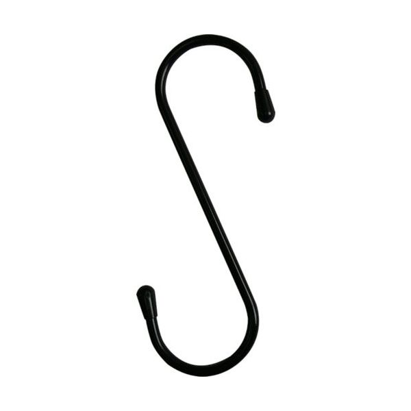 ニッサチェイン 黒 Sフック150mm (20個入) ISH-150V-BLACK 1箱(20個) 849-1662（直送品）