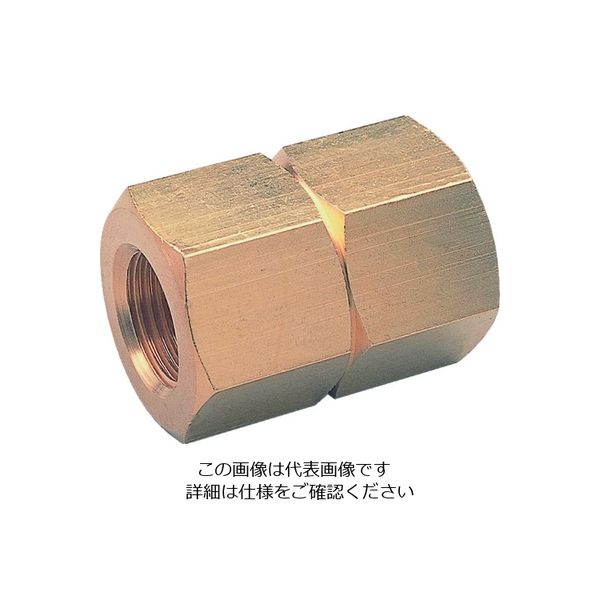 アソー ASOH 異径六角ソケット PT1/2×PT3/4(RoHS) NS-1046R 1個 195-3892（直送品）