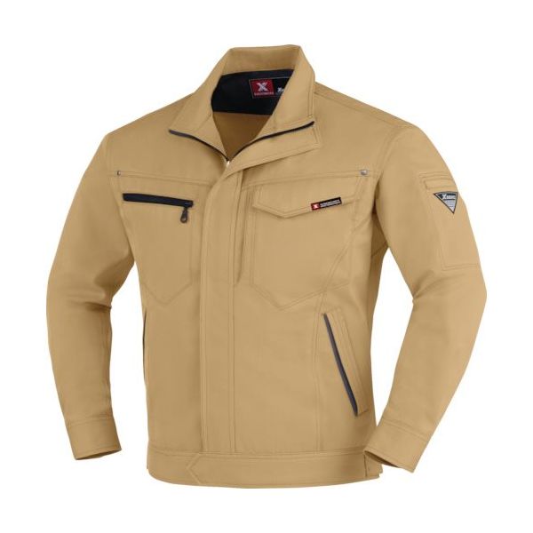 ジーベック XEBEC ブルゾン1620ー81ーM キャメル 1620-81-M 1着 853-8289（直送品）