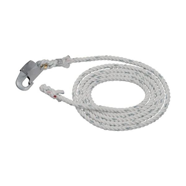 サンコー タイタン 垂直親綱 小型フック付 20M TSR-29-20 1本 816-3547（直送品）