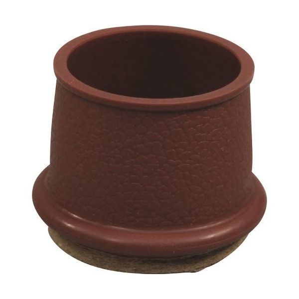 光 フェルト付フリーサイズ脚キャップバラ茶32~35用 B-FF-3235C 1セット(100個) 216-0634（直送品）