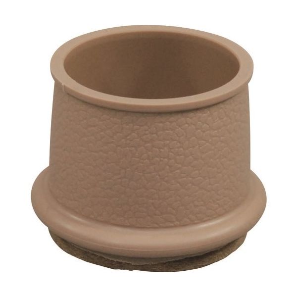 光 フェルト付フリーサイズ脚キャップバラベージュ32~35用 B-FF-3235J 1セット(100個) 215-4256（直送品）