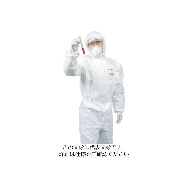 重松製作所 シゲマツ マイクロガード 全身化学防護服(使い捨て式) XXL MG2500PLUS-XXL 1枚 816-7559（直送品）