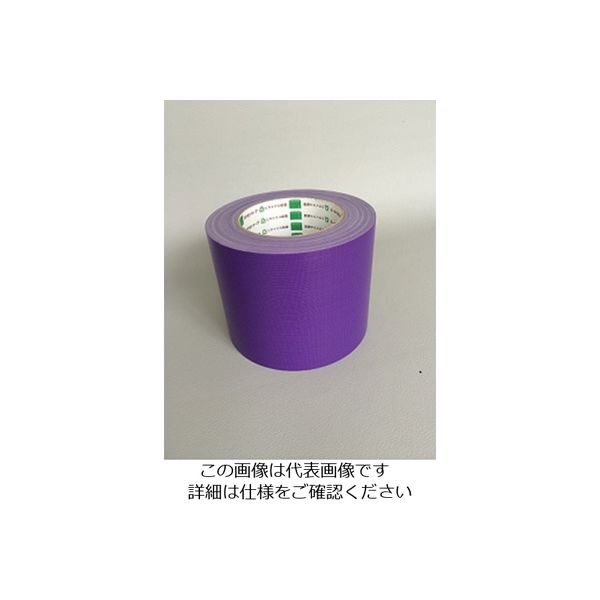 オカモト（OKAMOTO） オカモト 布テープ NO111カラー 紫 100ミリ 111V100 1セット（18巻） 828-3029（直送品）