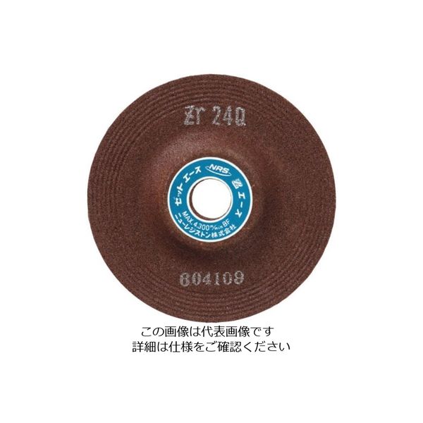 ニューレジストン NRS 重研削用砥石 ゼットエース 100×6×15 ZR36M ZA1006-ZR36M 1セット(25枚)（直送品）