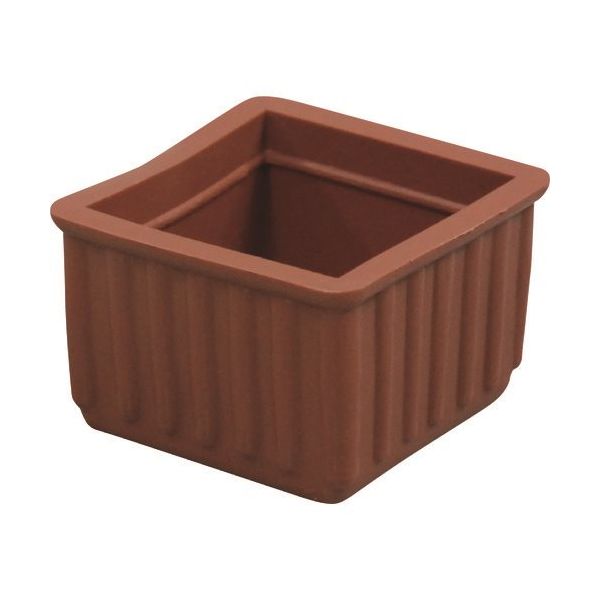 光 イス脚キャップバラ 茶角 31mm B-BE-4-313 1セット(200個) 215-9072（直送品）