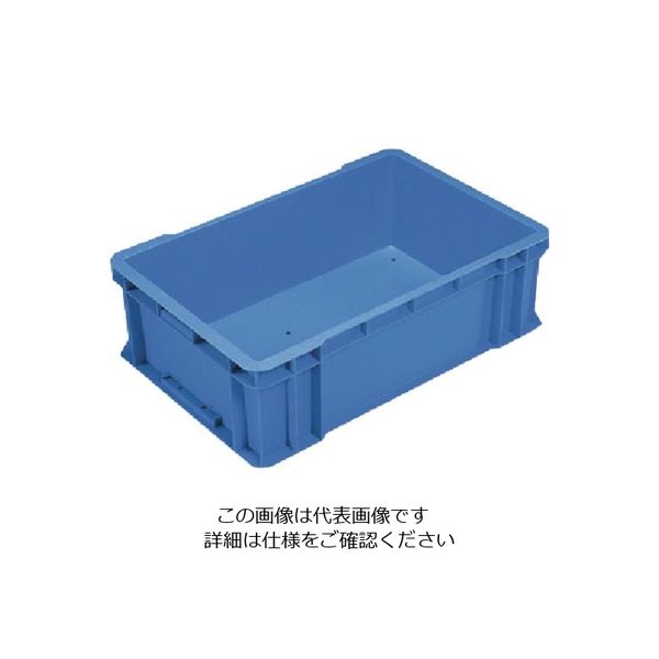 三菱ケミカル ヒシ N型コンテナ 青 N-46 B 1個 136-4751（直送品）