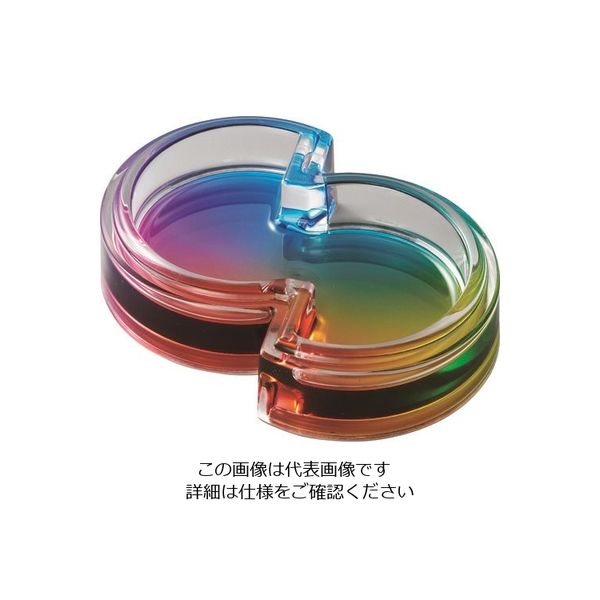 アイテック 光 アクリルクリスタル 102mm 透明 レインボー K-138RC 1個 112-3225（直送品）