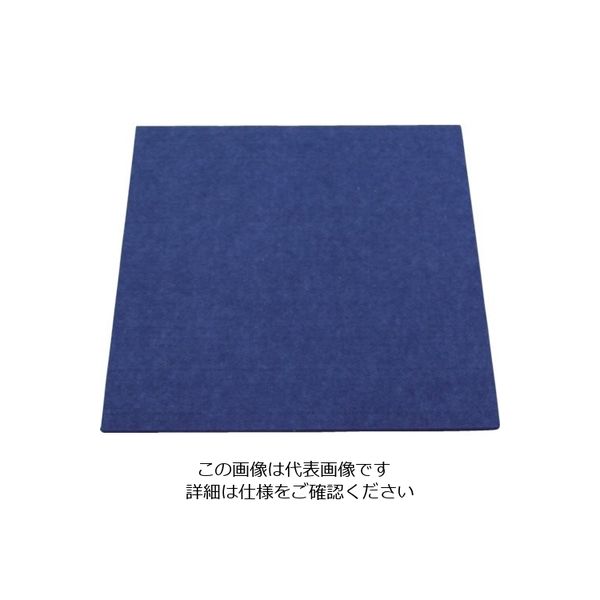 アイテック 光 吸音フェルト 400×400×9 ブルー KQFT409-4 1セット(4枚) 107-7437（直送品）
