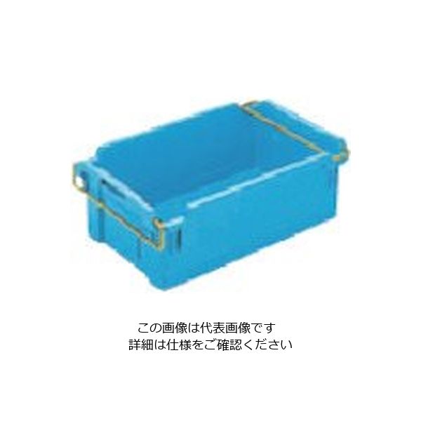 岐阜プラスチック工業 リス HB型コンテナ 117980 HBー37 青 HB-37 B 1個 868-6936（直送品）