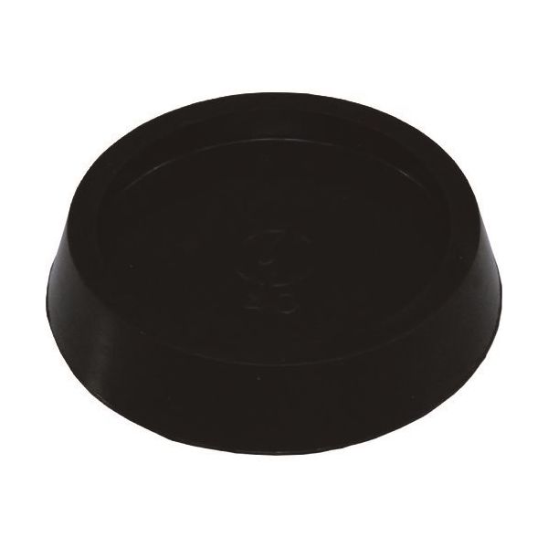 光 平置ゴムバラ 42mm 黒 B-G10-402 1セット(100個) 216-2249（直送品）