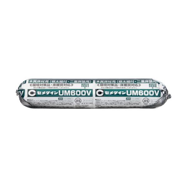 セメダイン 床材用接着剤 UM600V(フィルムパック) 1100g AR-246 12本（直送品）