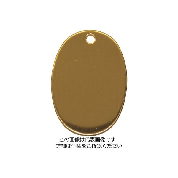 光 小判札 真鍮 ゴールド KF47-7 1セット(5枚) 216-0572（直送品）