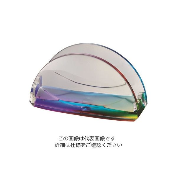 アイテック 光 アクリルクリスタル 104mm 透明 レインボー K-123RB 1個 112-1739（直送品）
