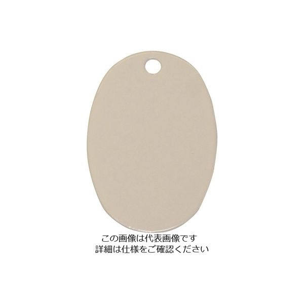 光 小判札 真鍮 ホワイト KF47-4 1セット(5枚) 215-7476（直送品）