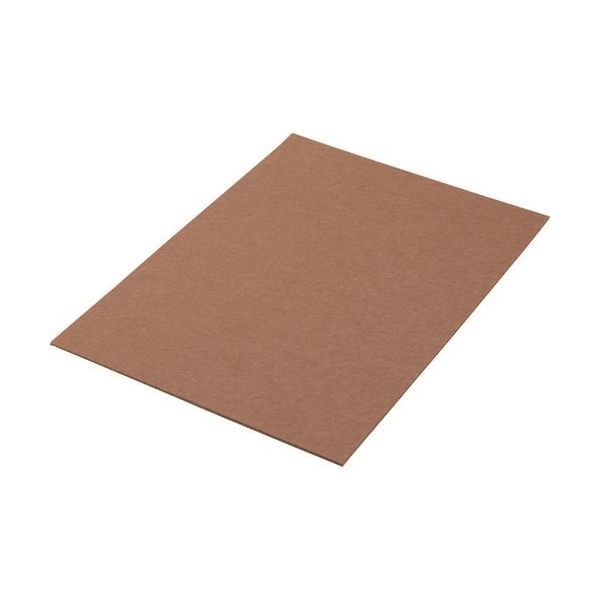 光 硬質フェルトバラ茶 280×200mm B-PQ2822 1セット(100個) 215-7439（直送品）