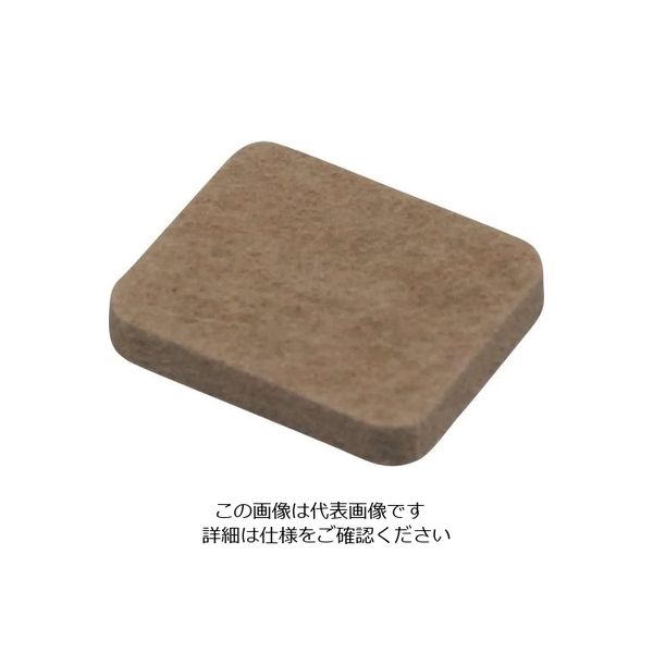 光 硬質フェルトバラ ブラウン29×25mm B-PQ2925-2 1セット(400個) 216-2183（直送品）