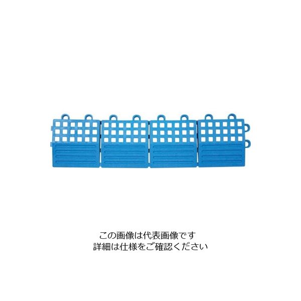 テラモト タッチマット2専用ふち 中ふちメス 青 MR-064-694-3 1個 782-5030（直送品）