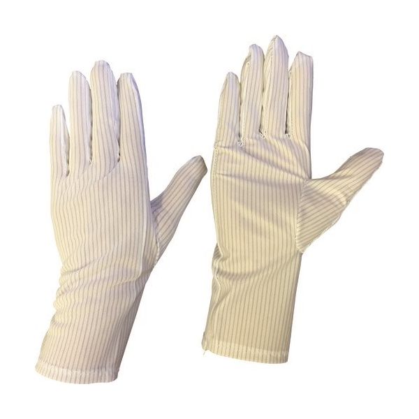 ブラストン BLASTON 制電手袋PU加工(ロング) 3L (10双入) BSC-18B-3L 1袋(10双) 810-6189（直送品）
