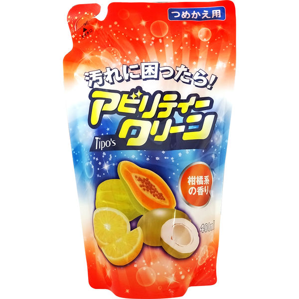 Tipo’s アビリティークリーン 詰め替え 1個 400ml 友和