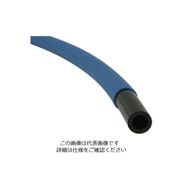 千代田通商 チヨダ エルフレックスLEーSタイプ 8mm/100m 薄青 LE-S8-100 LB 1巻 808-3047（直送品）