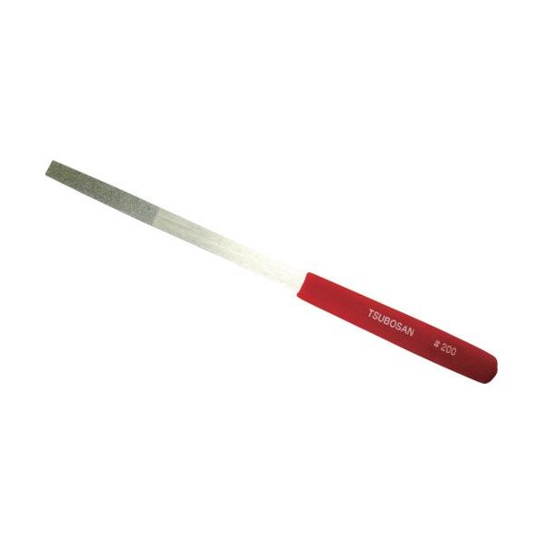 ツボサン ダイヤモンドヤスリ Kー10 平テーパー #200 DKHI102T 1本 852-8846（直送品）
