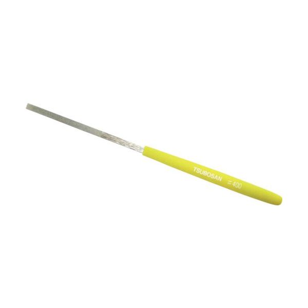 ツボサン ダイヤモンドヤスリ Kー10 平テーパー #400 DKHI104T 1本 852-8847（直送品）