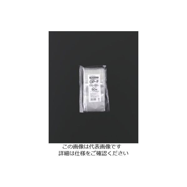 生産日本社（セイニチ） セイニチ チャック袋 「ラミグリップ」 平袋タイプ 170×120 OP-F 584-3502（直送品）
