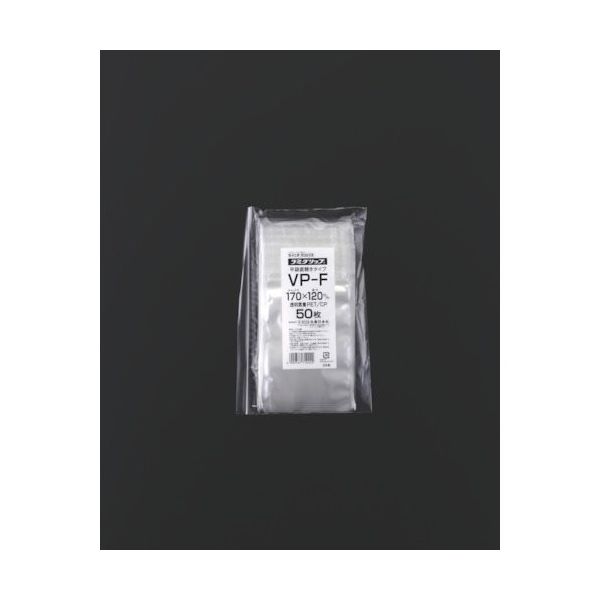 生産日本社 セイニチ チャック袋 「ラミグリップ」 VPーF 平袋ハイバリアタイプ 170× 1箱(2500枚) 584-3553（直送品）