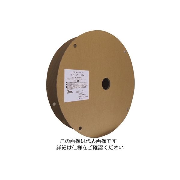 千代田通商 チヨダ TEーEP帯電防止タッチチューブ6mm/100m TE-6-EP 100M 1巻 216-4305（直送品）