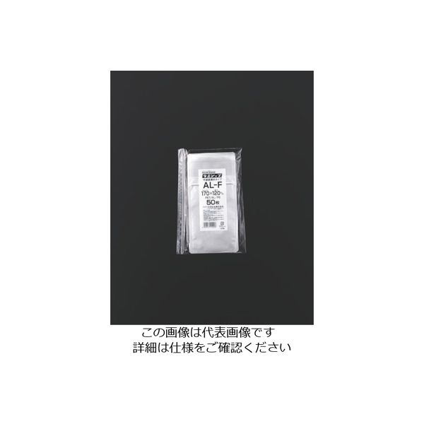 生産日本社（セイニチ） セイニチ チャック袋 「ラミジップ」 平袋アルミタイプ 170×120 AL-F 584-2921（直送品）