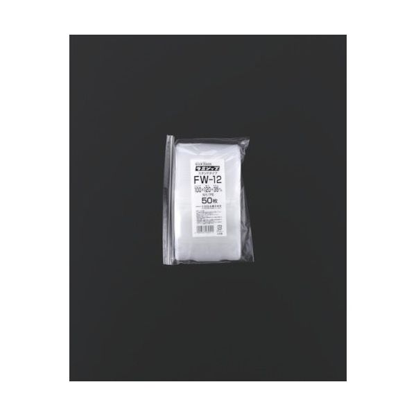 生産日本社 セイニチ チャック袋 「ラミジップ」 FWー12 スタンド横広タイプ 100×1 1箱(1500枚) 584-3057（直送品）