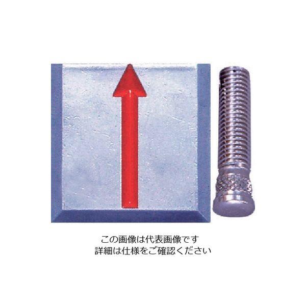 エス・ティ・エス STS 境界用標示板(埋込用)SUー10 (4枚入) SU-10 1袋(4枚) 807-2525（直送品）