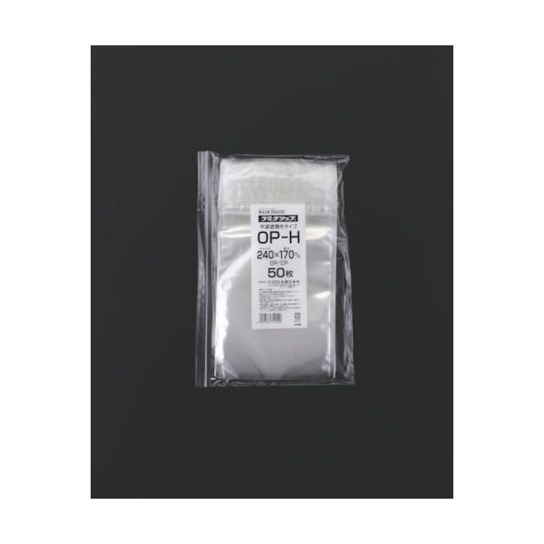 生産日本社 セイニチ チャック袋 「ラミグリップ」 OPーH 平袋タイプ 240×170 1箱(1500枚) 584-3529（直送品）