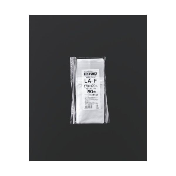 生産日本社 セイニチ チャック袋 「ラミジップ」 LAーF アルミ吊り下げタイプ 170× 1箱(2000枚) 584-3308（直送品）