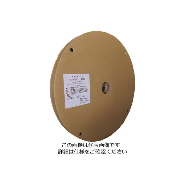 千代田通商 チヨダ TEーEP帯電防止タッチチューブ4mm/100m TE-4-EP 100M 1巻 216-4298（直送品）