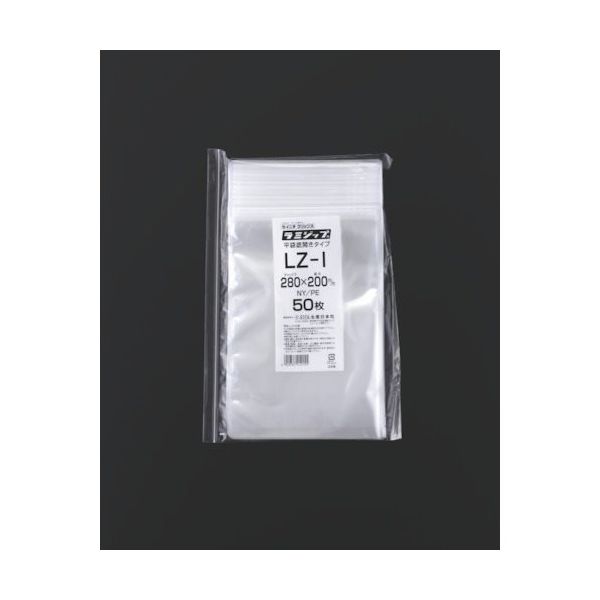 生産日本社 セイニチ チャック袋 「ラミジップ」 LZーI 平袋ナイロンタイプ(800枚入) 1箱(800枚) 584-3391（直送品）