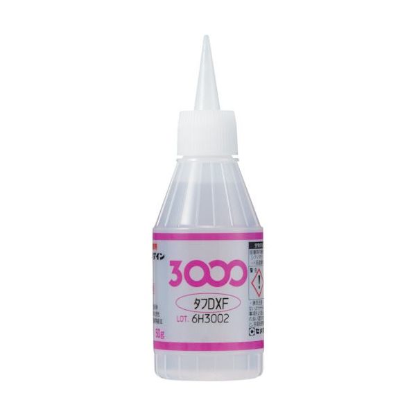 セメダイン 瞬間接着剤 3000DXF(耐剥離・耐衝撃・低粘度) 50g AC-074 20本（直送品）