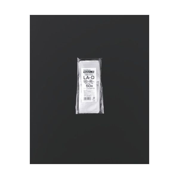 生産日本社 セイニチ チャック袋 「ラミジップ」 LAーD アルミ吊り下げタイプ 120×8 1箱(3300枚) 584-3286（直送品）